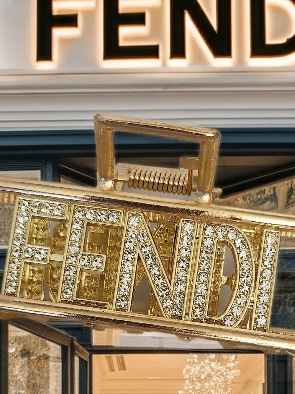 Fendi signature hair